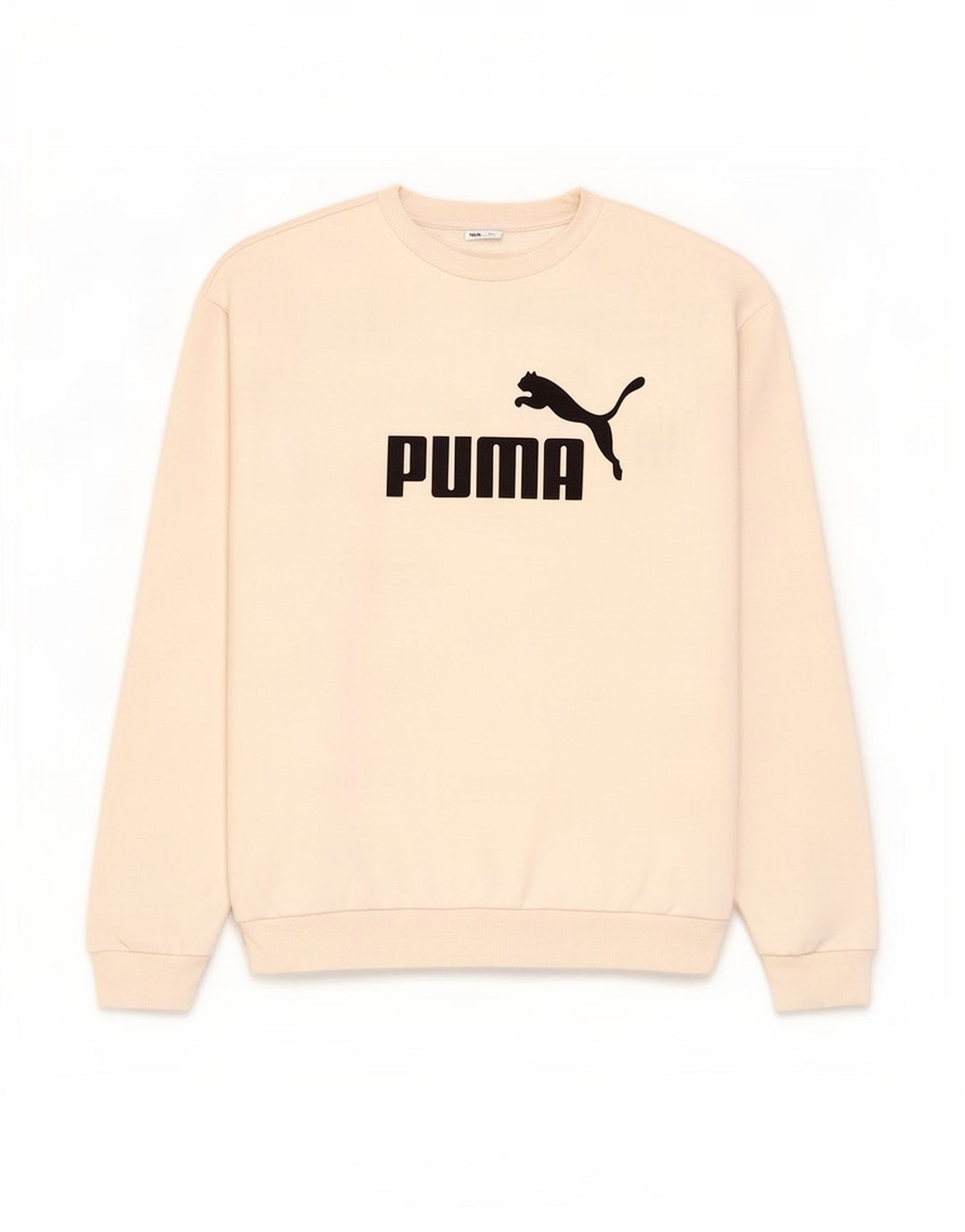 Puma Mens Graphic Moletom Jumper XS Algodão Branco