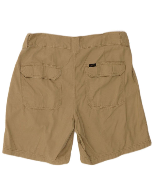 Lee Mens Cargo Shorts W32 Algodão Bege Médio