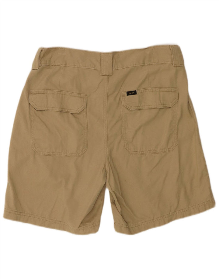 Lee Mens Cargo Shorts W32 Algodão Bege Médio