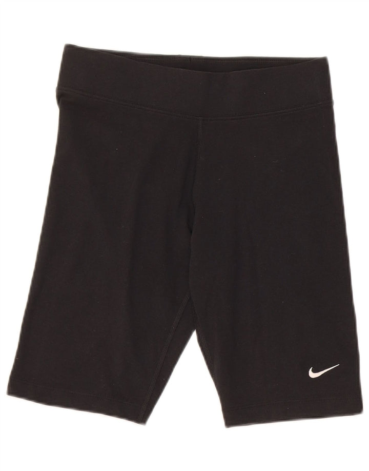 Shorts esportivos femininos Nike UK 10 pequenos pretos
