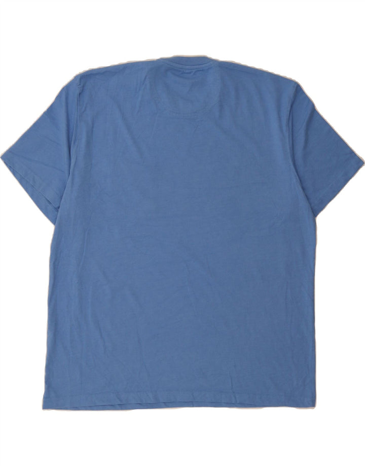 IZOD Mens Salt Water T-Shirt Top 2XL Blue Cotton Vintage Izod and Second-Hand Izod from Messina Hembry 