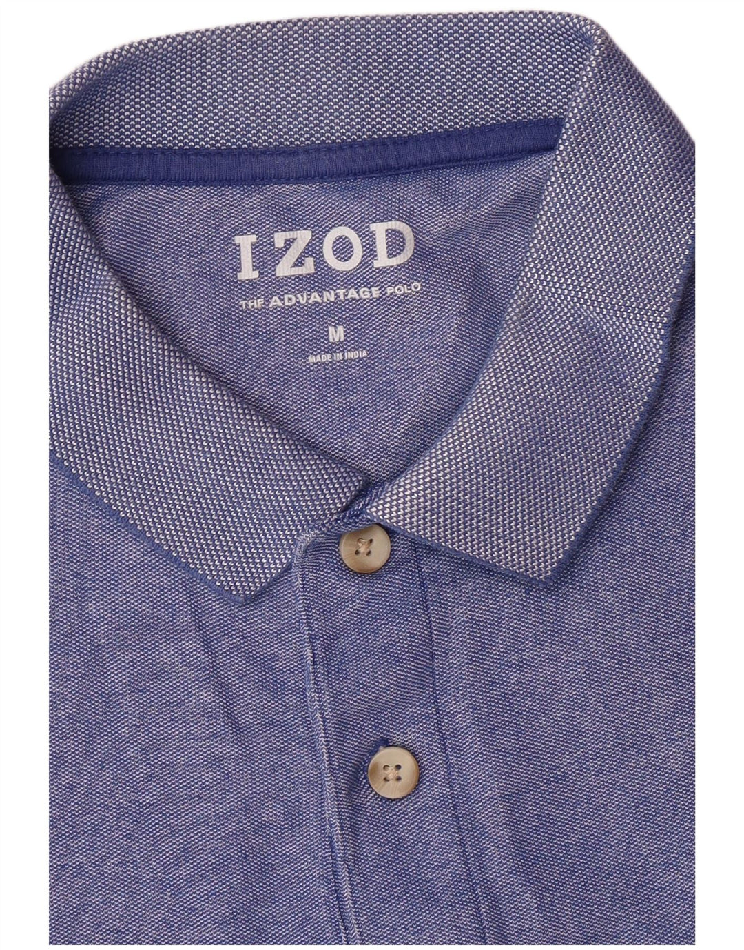 Camisa polo masculina IZOD azul marinho médio