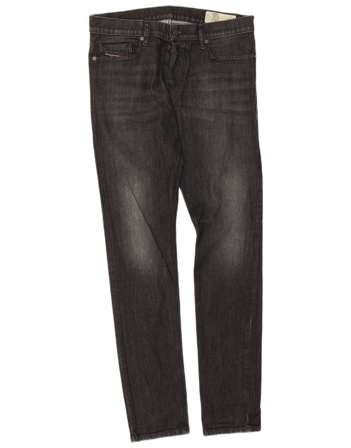 Diesel Masculino D-Luster Slim Jeans W30 L32 Algodão Preto