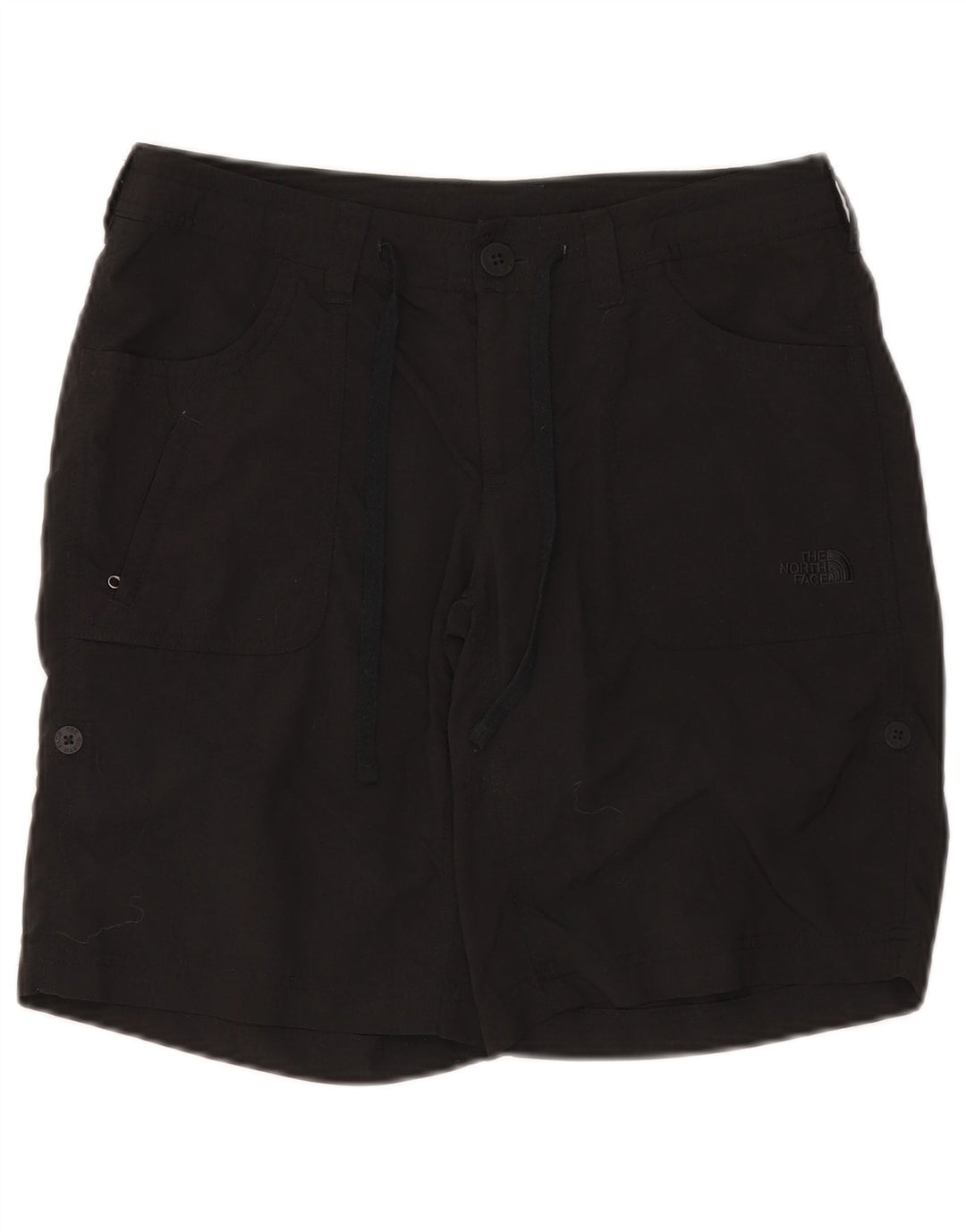Shorts casuais femininos The North Face W32 grande nylon preto
