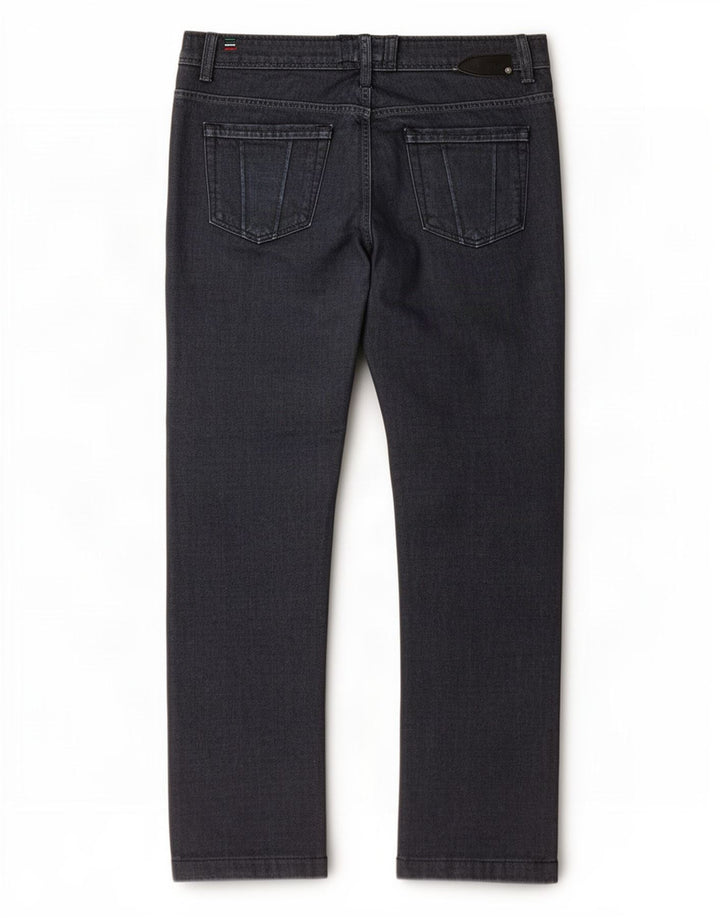 Diesel Mens Revic Straight Jeans W33 L30 Azul Marinho Algodão