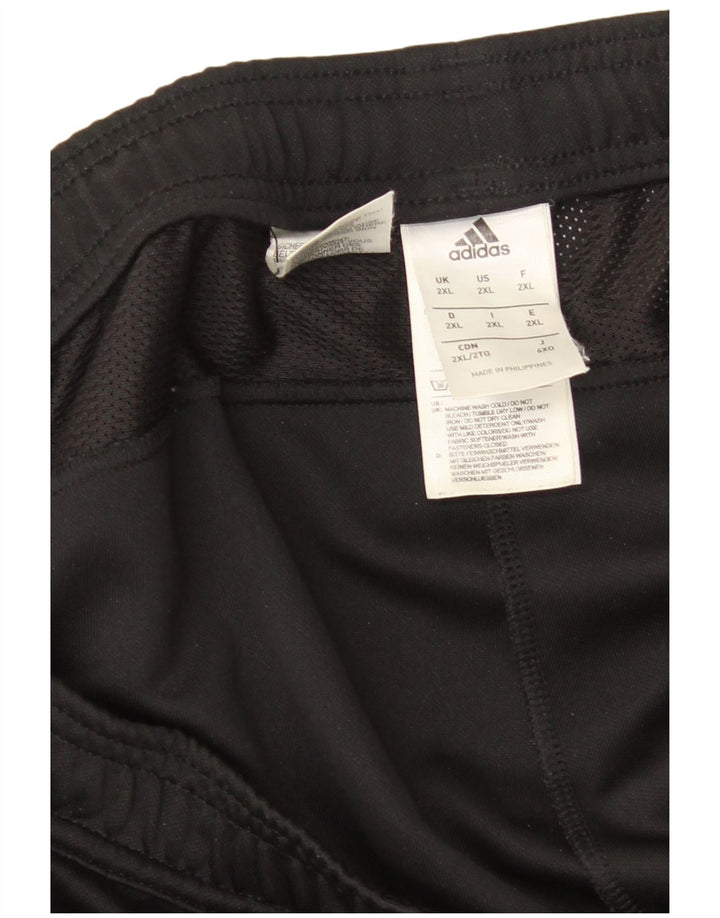 Calça de treino masculina Adidas 2XL poliéster preto