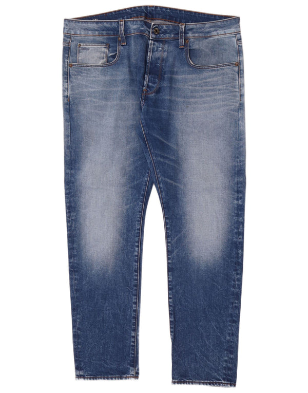 Calça jeans slim masculina G-Star W34 L30 azul