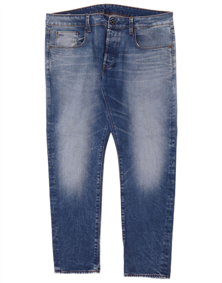 Calça jeans slim masculina G-Star W34 L30 azul