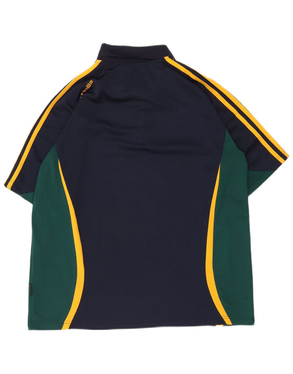 Camisa polo masculina O'Neills XL azul marinho colorblock poliéster