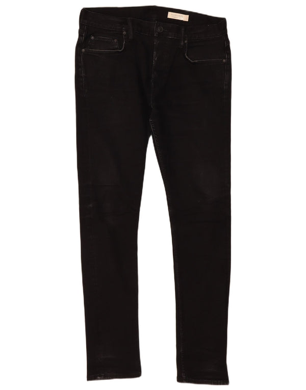 All Saints Jeans Skinny Masculino W32 L32 Algodão Preto