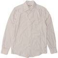 Camisa masculina regular fit ZARA pequena algodão branco