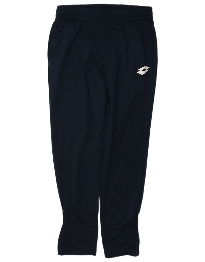Calça de treino masculina Lotto poliéster azul marinho médio