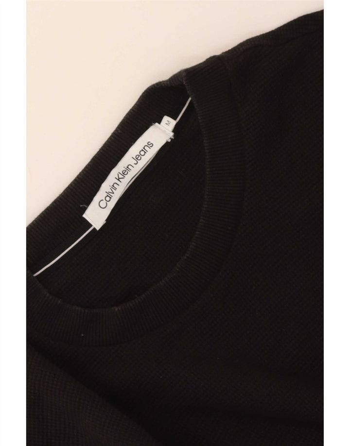 Calvin Klein Jeans Masculino Top Manga Longa Médio Preto
