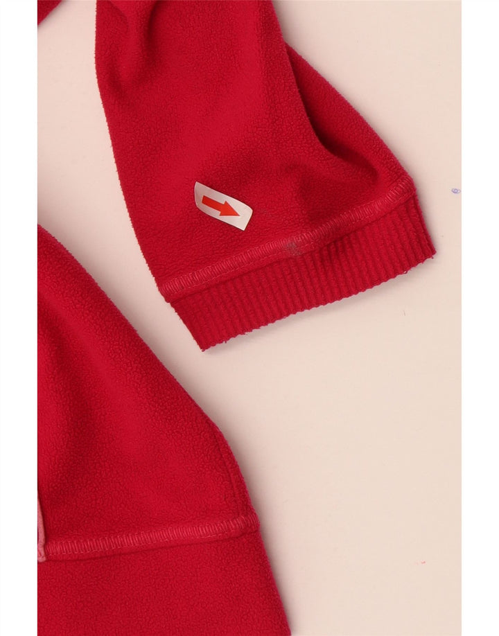 Jaqueta feminina Champion Zip Fleece UK 16 grande poliéster rosa