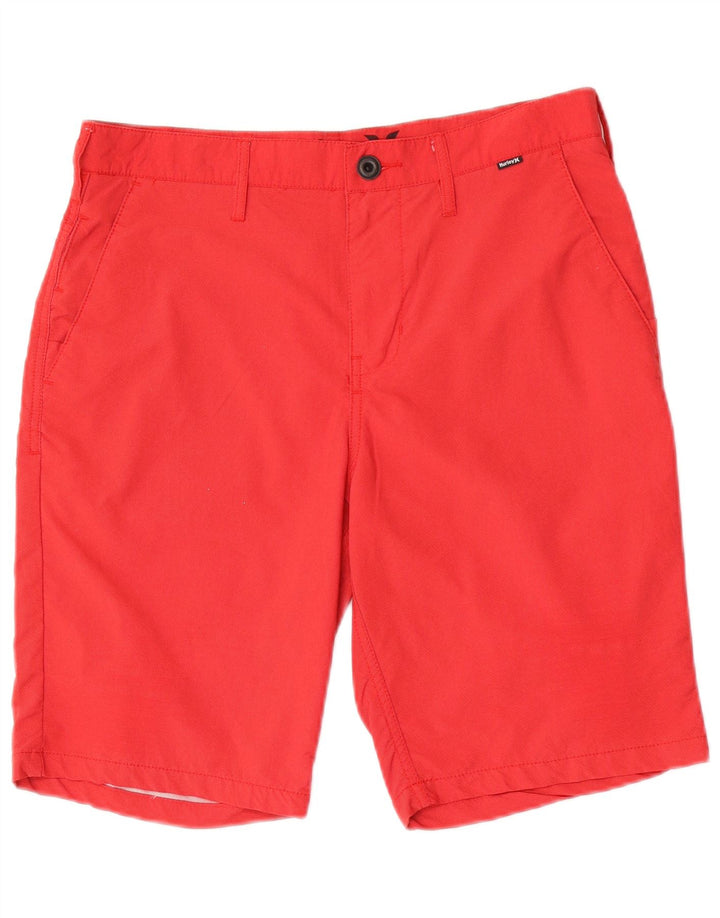 Hurley Masculino Dri Fit Chino Shorts W30 Médio Vermelho Nylon