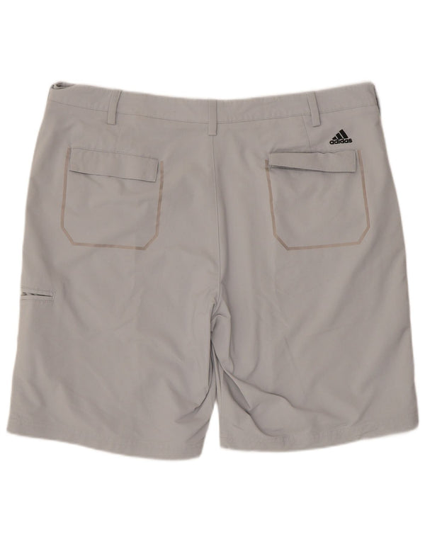 Adidas Mens Cargo Shorts W38 XL Cinza Poliamida