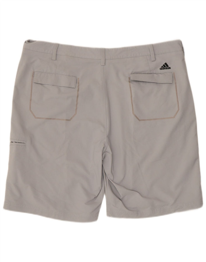 Adidas Mens Cargo Shorts W38 XL Cinza Poliamida