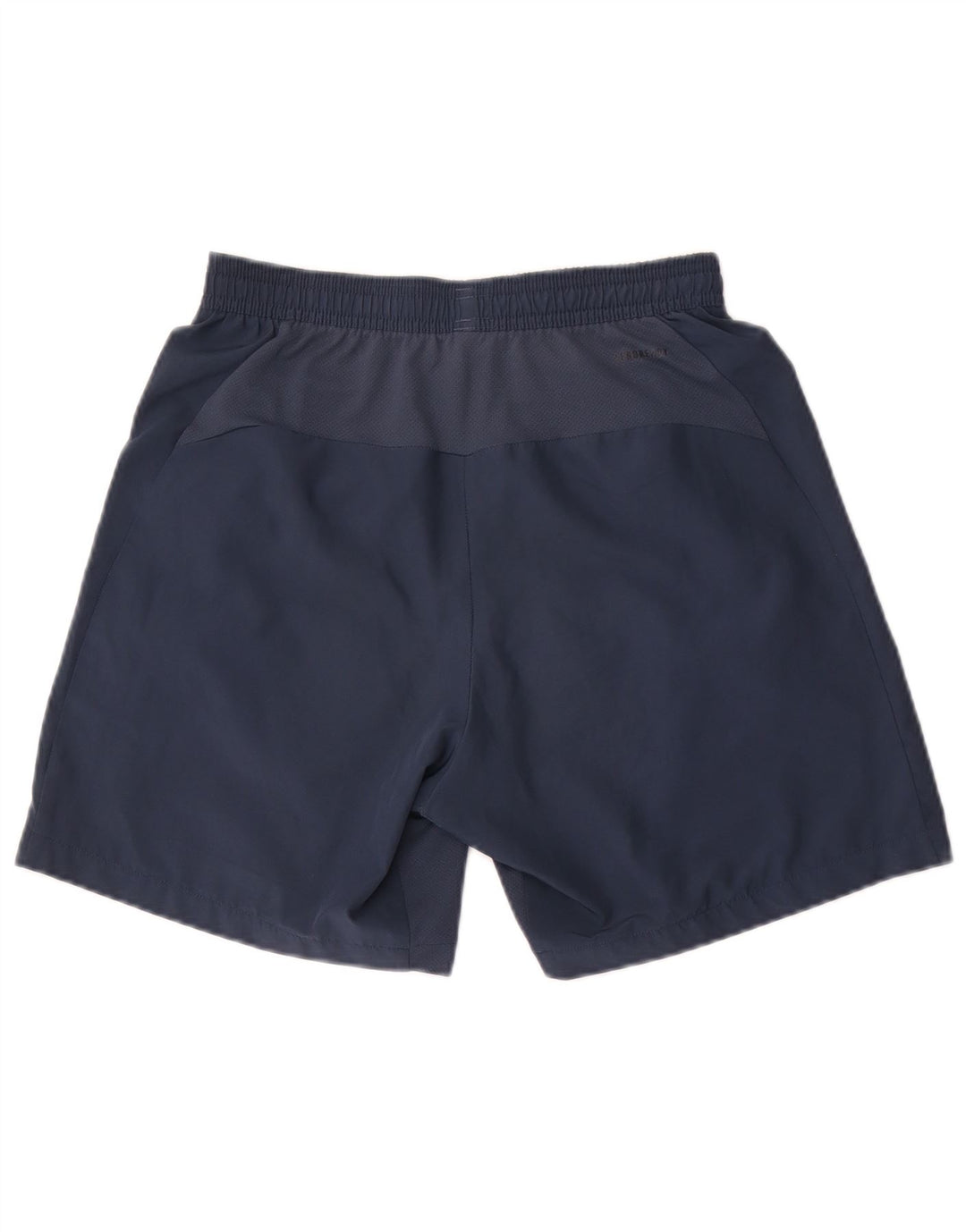 Shorts esportivos masculinos Adidas Aeroready pequenos poliéster azul marinho