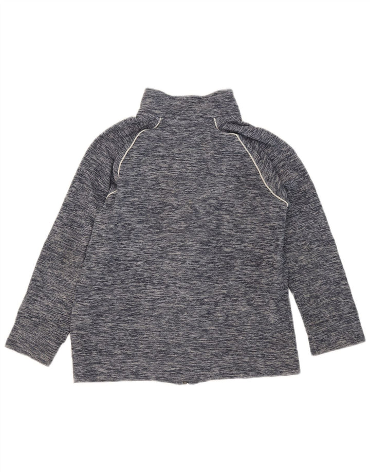Jaqueta Puma Boys Fleece 12-13 anos grande poliéster manchado azul marinho