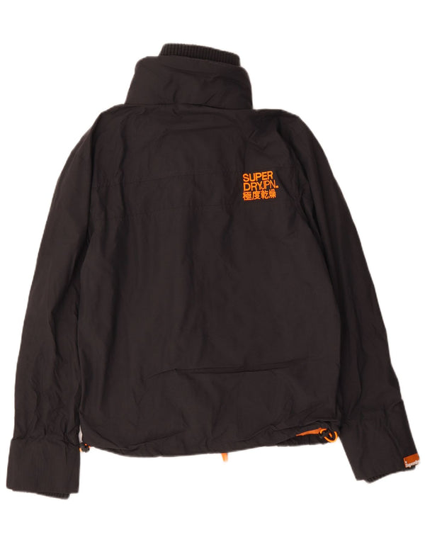 Superdry Mens The Windcheater Bomber Jacket UK 36 Pequeno Poliéster Cinza