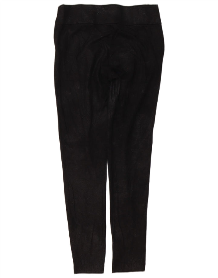 Zara Womens Trafaluc Leggings Reino Unido 12 Médio Preto