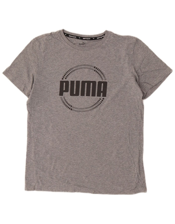 Top Puma Menino Graphic T-Shirt 15-16 Anos Cinzento