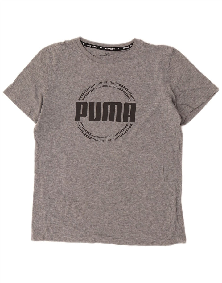 Top Puma Menino Graphic T-Shirt 15-16 Anos Cinzento