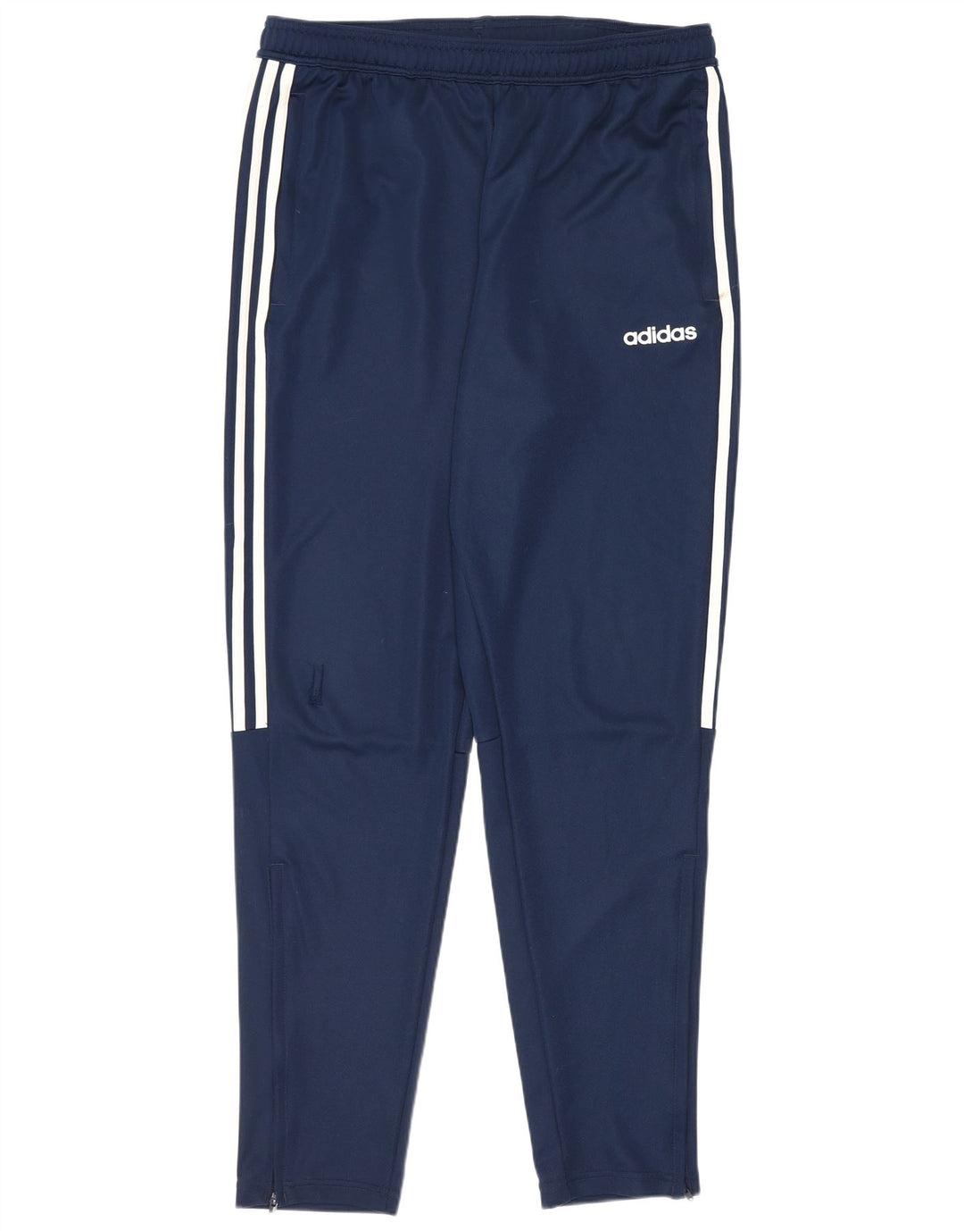 Calça de treino masculina Adidas Aeroready grande poliéster azul marinho