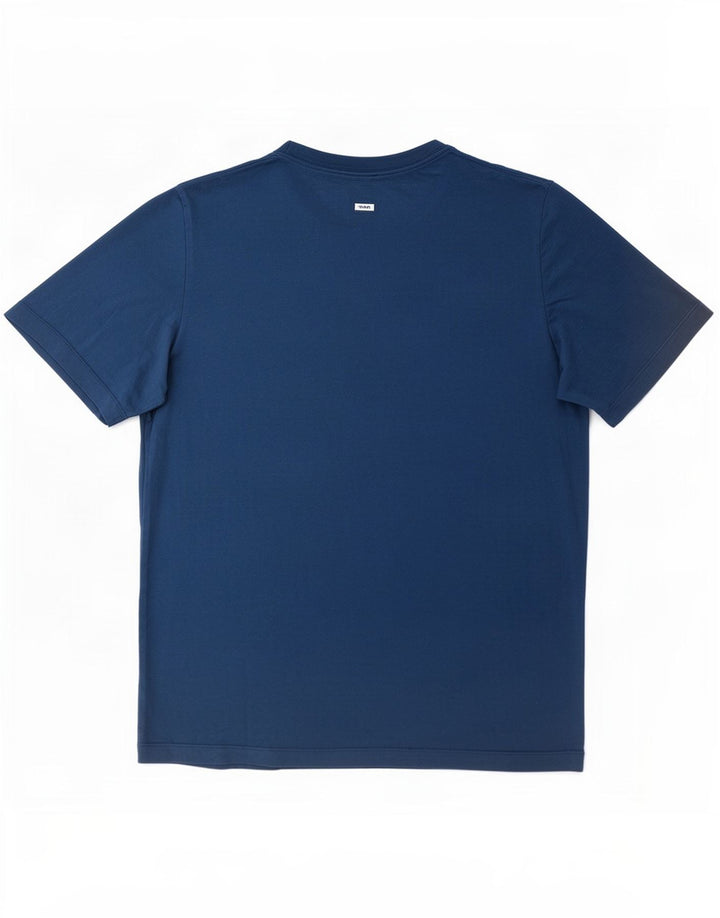 Camiseta masculina Nike grande algodão azul