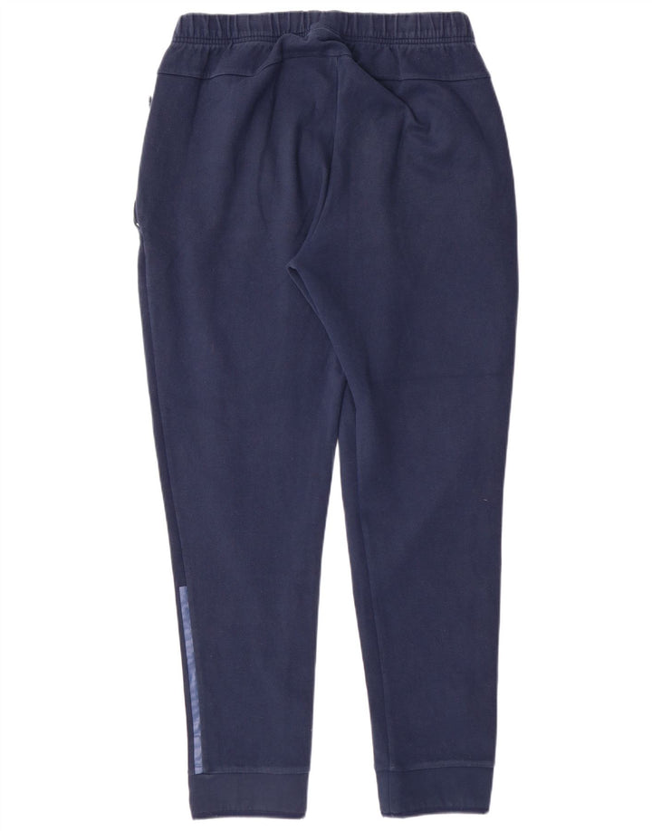 Calças de treino masculinas ADIDAS Joggers grandes algodão azul marinho
