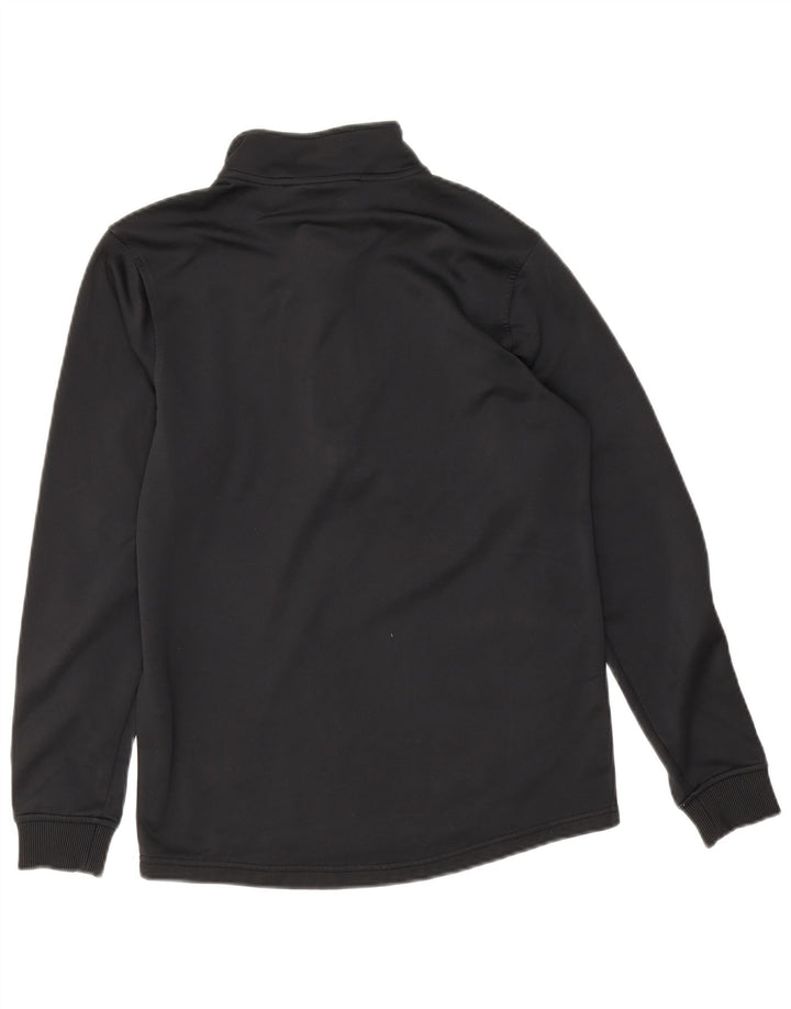 Under Armour Masculino Cold Gear Zip Neck Moletom Jumper XS Poliéster Preto