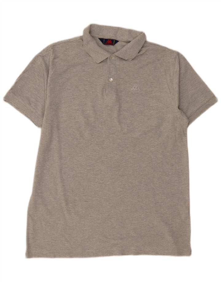 Camisa polo masculina KAPPA XL cinza algodão