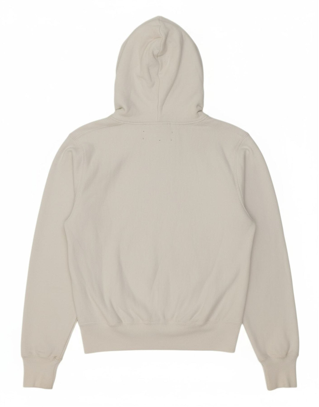 CHAMPION Suéter masculino com capuz e tecido reverso pequeno de algodão branco