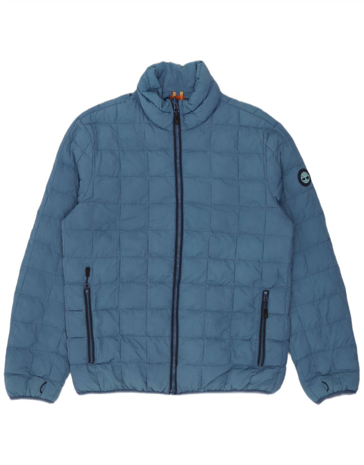 Jaqueta Timberland Masculina Liner Padded UK 38 Médio Azul Nylon
