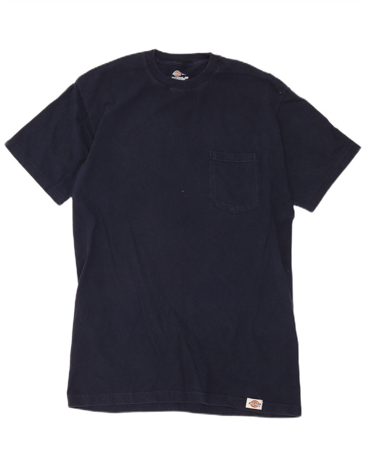 Camiseta masculina Dickies top grande algodão azul marinho