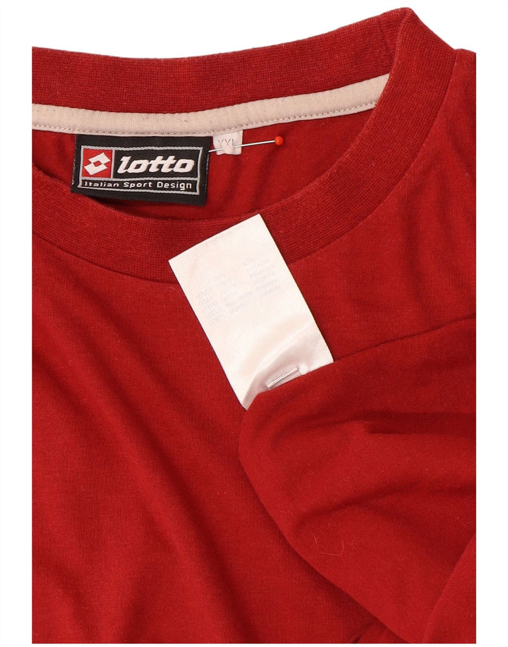 Lotto Colete Masculino Top 2XL Algodão Vermelho