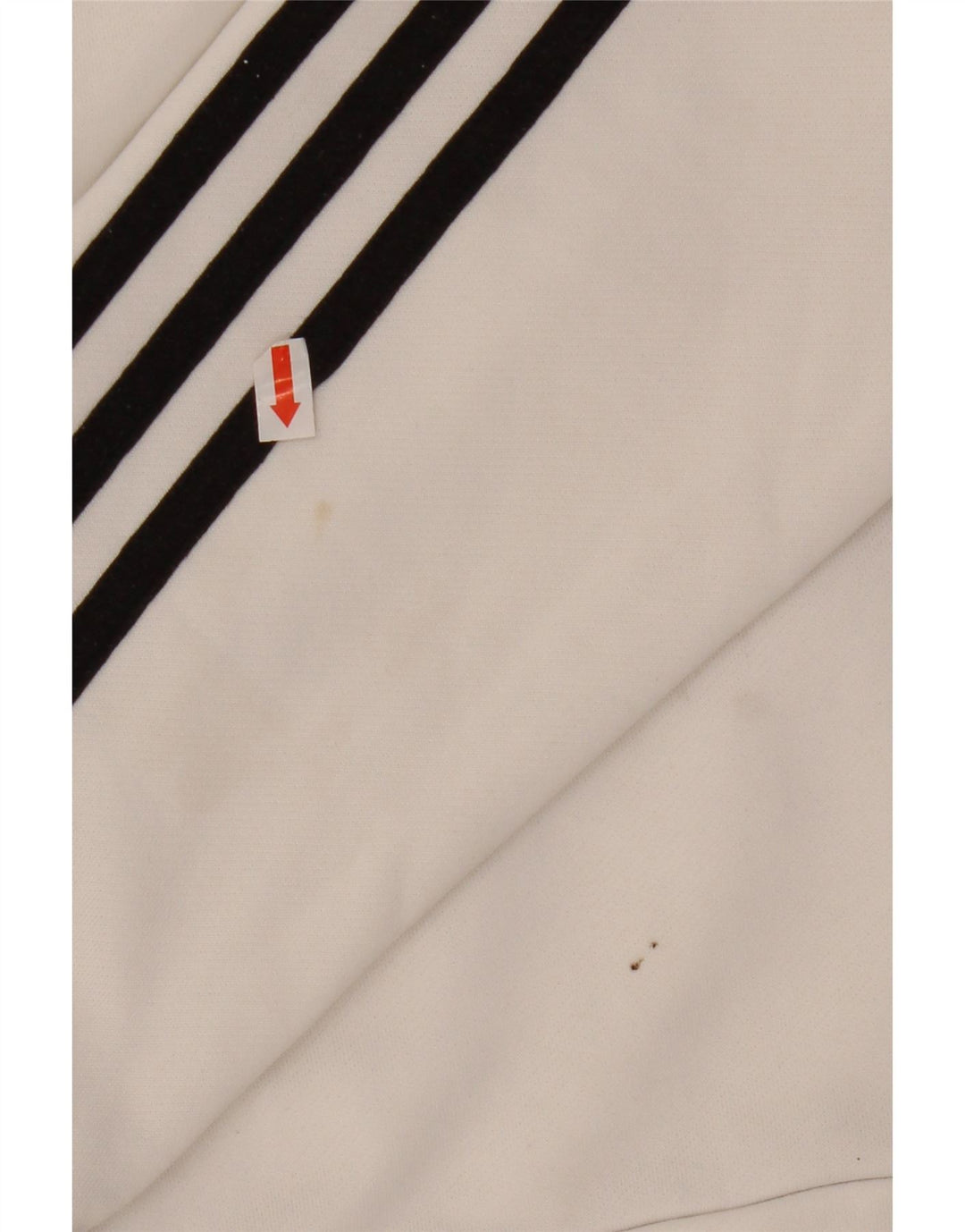 ADIDAS Womens Climalite Tracksuit Top Jacket UK 16/18 Grande Branco