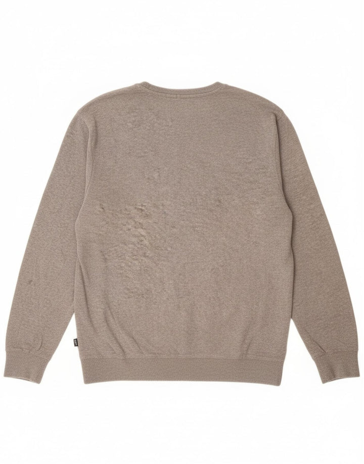 Vans Mens Graphic Moletom Jumper XL Cinza Algodão