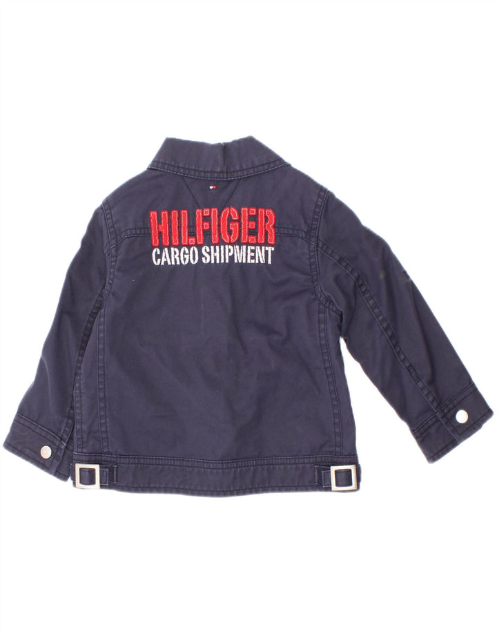 Jaqueta Bomber Tommy Hilfiger Baby Boys Graphic 18-24 Meses Azul Marinho
