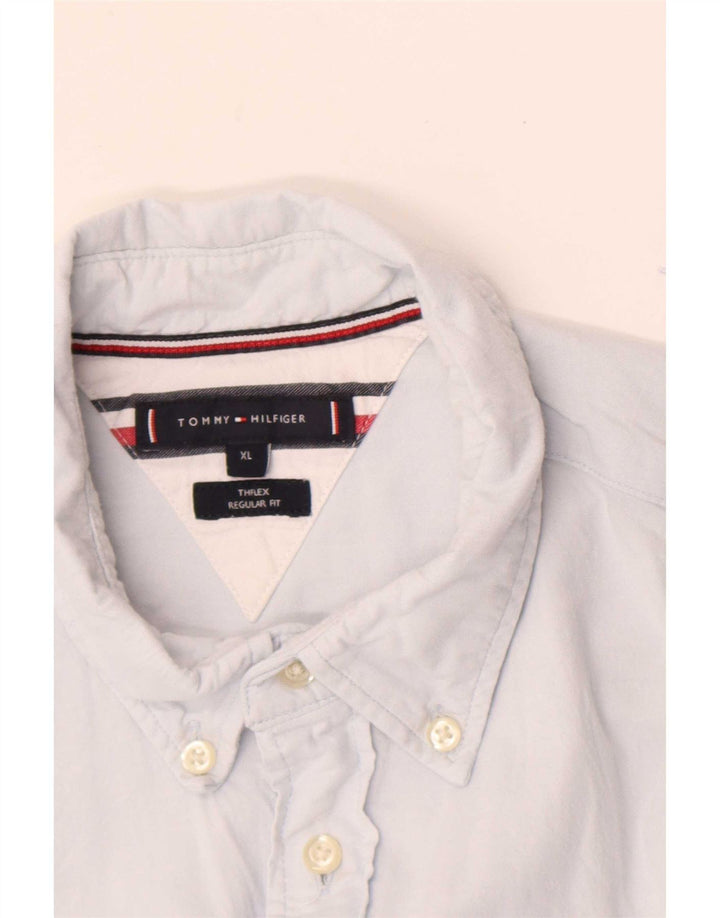 Camisa Tommy Hilfiger Masculina Regular Fit XL Azul