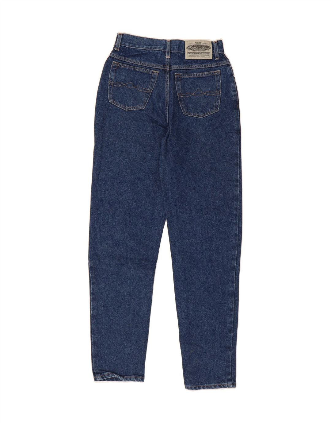 JINGLERS Womens Tapered Jeans W26 L30 Blue Cotton Vintage Jinglers and Second-Hand Jinglers from Messina Hembry 