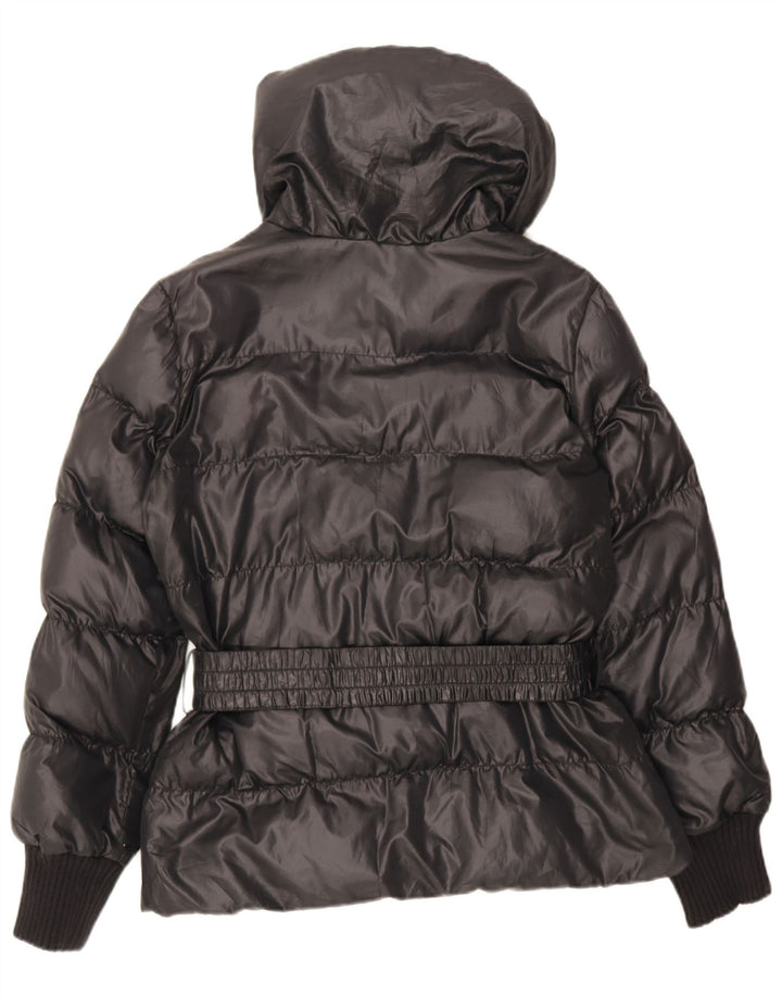 Jaqueta acolchoada feminina Sisley IT 44 poliéster preto médio