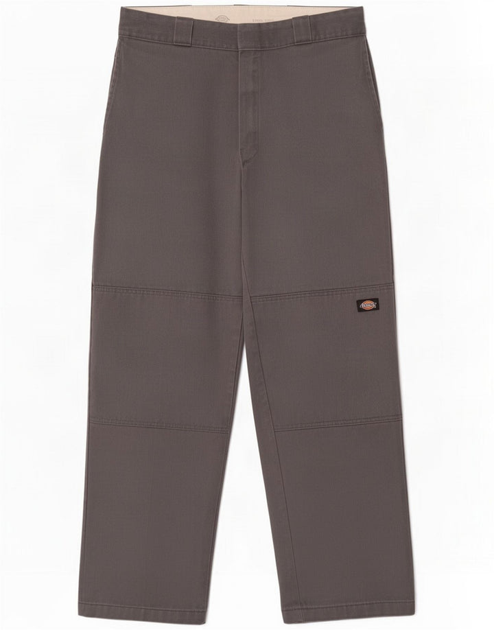 Calças Dickies masculinas Loose Fit Cargo W33 L32 poliéster cinza