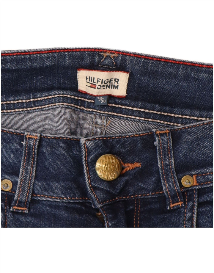 Calça jeans feminina TOMMY HILFIGER W30 L27 azul algodão