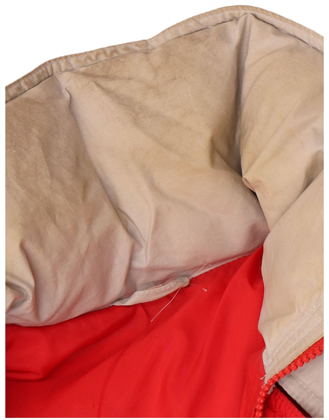 Jaqueta acolchoada masculina Ellesse UK 42 XL algodão vermelho