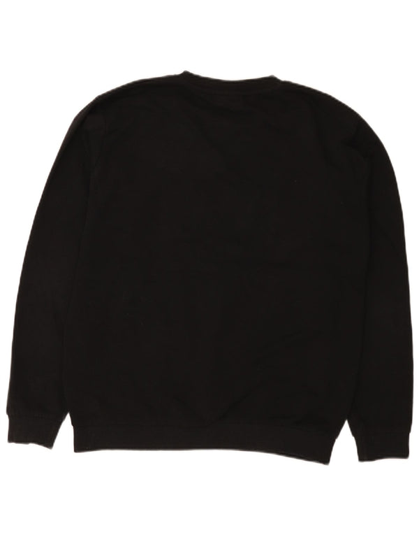 Fila Boys Graphic Sweatshirt Jumper 13-14 Anos Preto Algodão