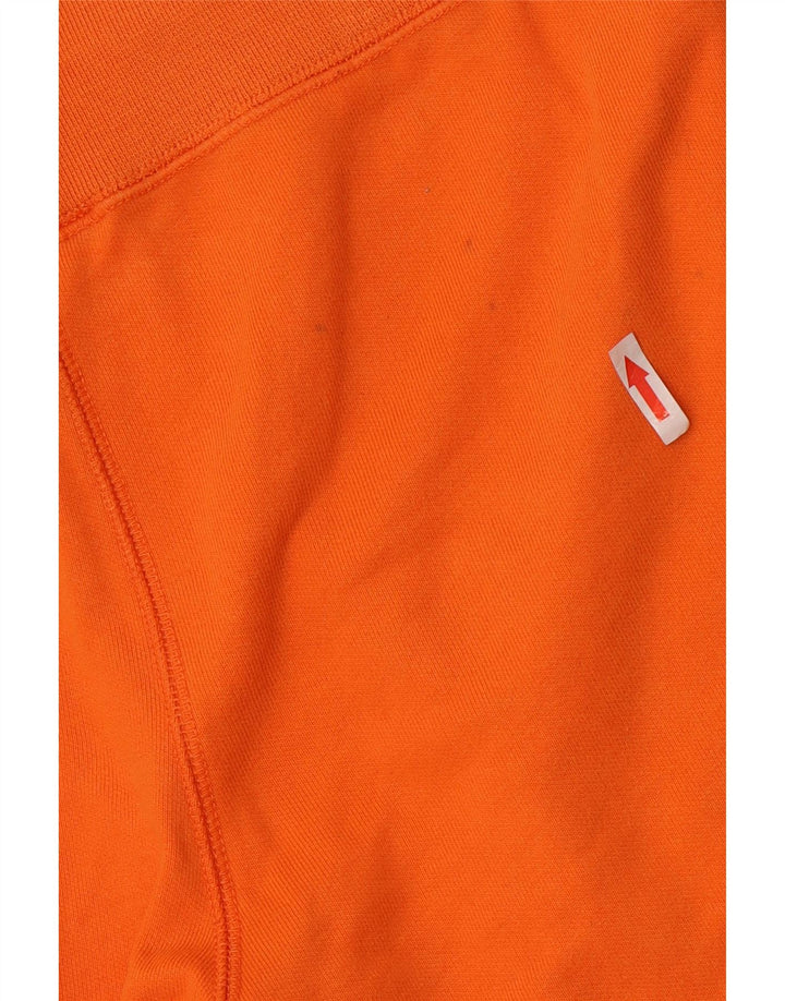 Shorts esportivos gráficos masculinos Champion médio laranja algodão