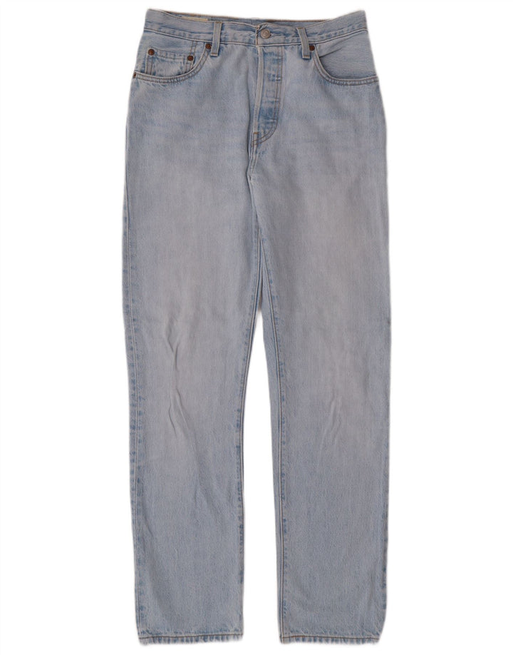 Jeans retos femininos LEVI'S W28 L30 algodão azul