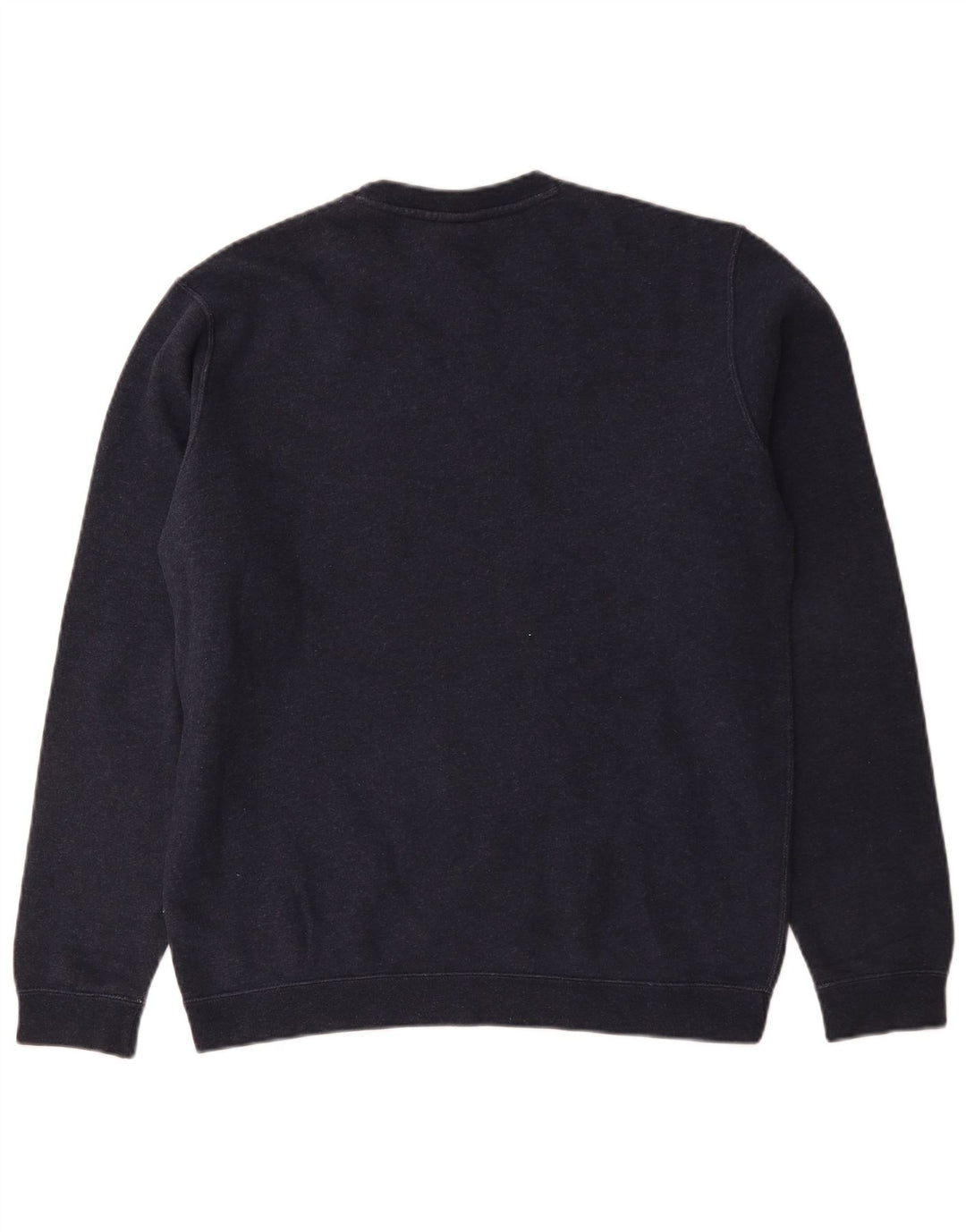 Nike masculino moletom jumper médio algodão preto
