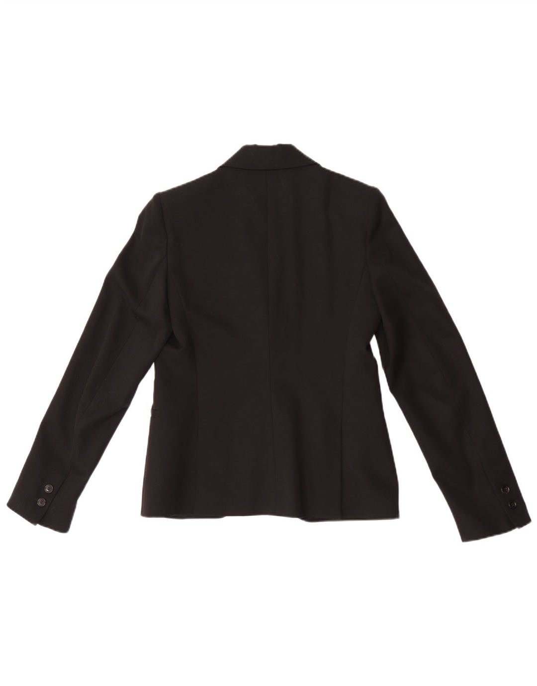 Jaqueta blazer feminina de 1 botão New York Industrie EU 40 lã preta média